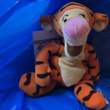 Disney Store Mini Bean Bag 9" Tigger NWT