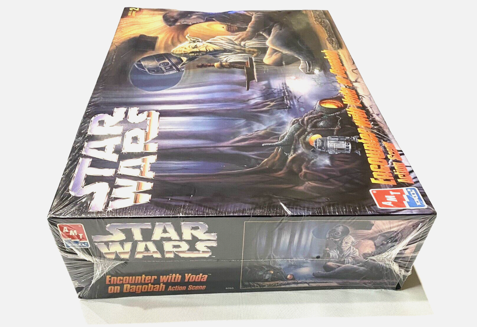 AMT Ertl 8263 Star Wars Encounter with Yoda on Dagobah Diorama Plastic ...