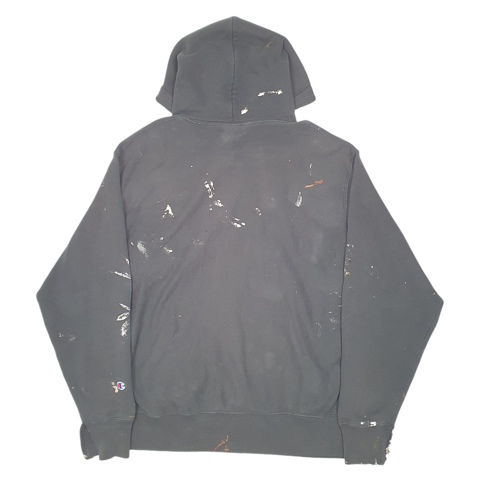 CHAMPION Hoodie Reverse Weave Jumper Sweatshirt Mens XL image 3