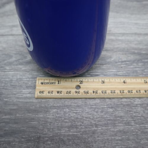 Go 365 Thermo Stiellos Weinglas Tasse Becher mit Deckel Blau Weiß - Bild 10 von 12