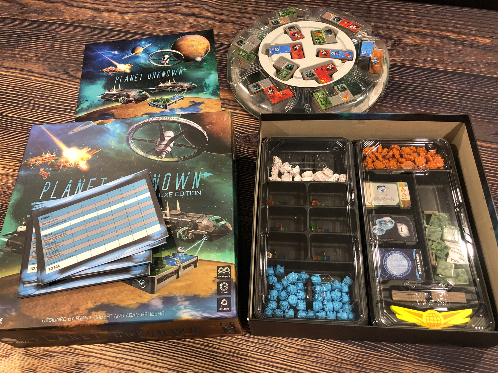 Adam's Apple Board Game Planet Unknown (Deluxe Kickstarter Ed) | eBay