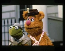 The Great Muppet Caper Kermit the Frog Fozzie Bear Original 35mm Transparency