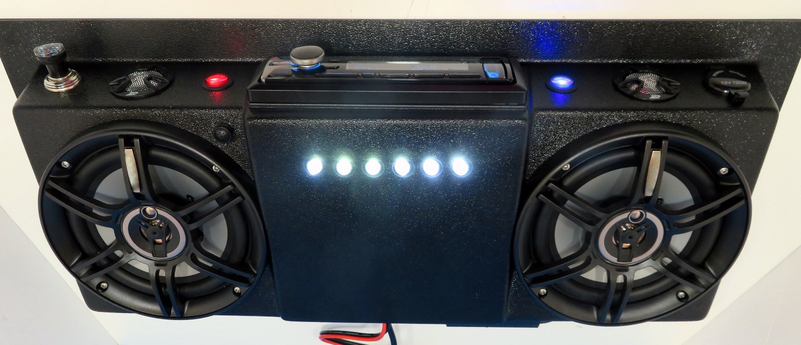 Golf Cart Radio Polaris EZGO Club Car Boat UTV Overhead Console Stereo Sirius eBay