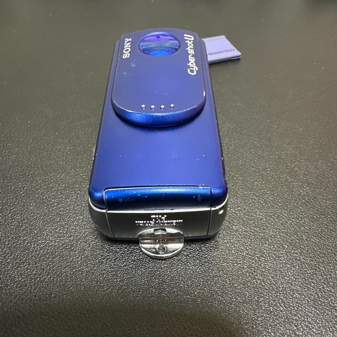 SONY Cyber-shot DSC-U30 Digital Camera Blue Operation