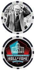 JIMMY CONZELMAN - PRO FOOTBALL HALL OF FAMER - COLLECTIBLE POKER CHIP