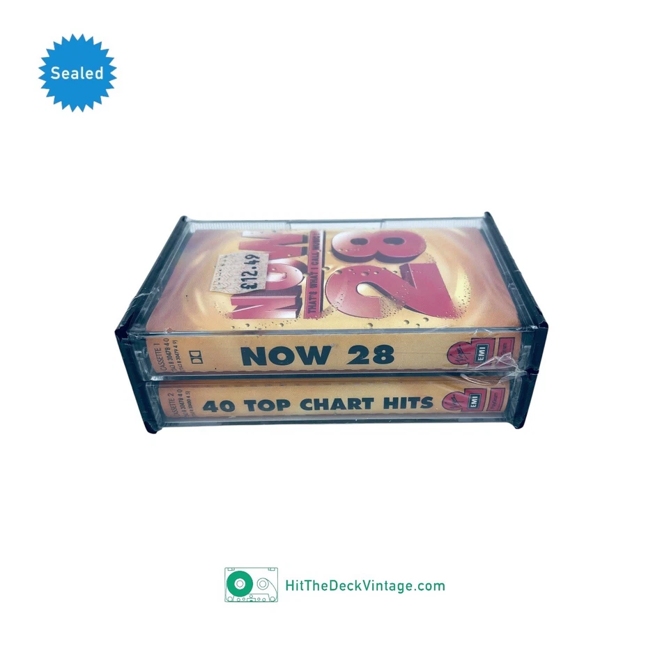 NOW 28 Now That's What I Call Music 28 Cassette Tapes (1994) UK Double SEALED - Image 3 of 4
