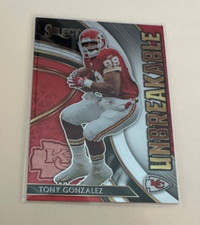 Tony Gonzalez 2020 Panini Select Football Unbreakable Insert #U25 KC Chiefs NFL