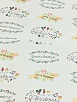 Frohe Happy Weihnachtsaufklebern Etiketten FüR Karten Umschlag Fest Craft