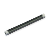 5p763 Pipe, 1 X 18 In, Threaded, Black 5p763 Pipe, 1 X 18 In, Threaded, Black