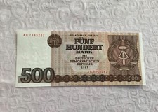 STAATSBANK NRD * 500 MAREK * 1985 * ORYGINAŁ * TOP *