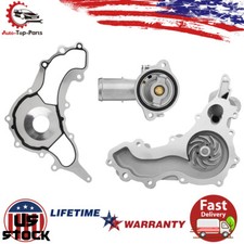 Engine Cooling Water Pump & Thermostat Housing for 14-22 Maserati Ghibli 3.0L V6