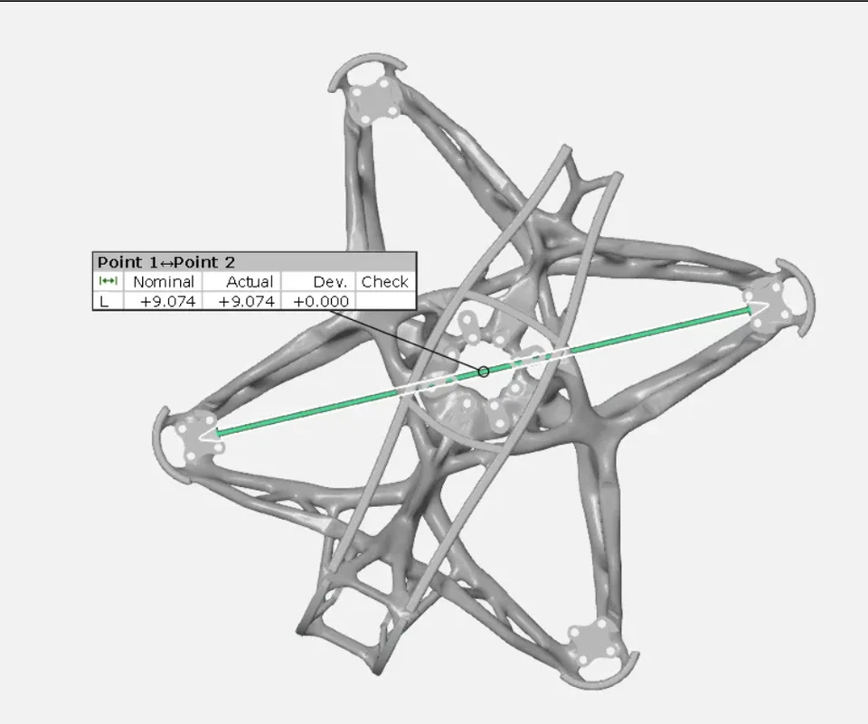 3D Printed PLA Frame for FPV Drone – Lightweight, Durable, and Easy to Build - Image 2 of 4