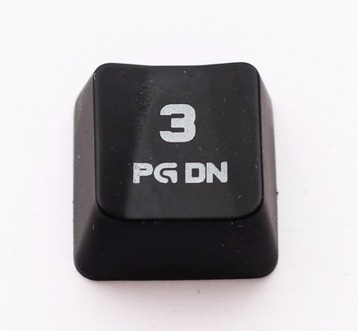 Original Genuine Logitech G910 Orion Spark ''NUMPAD Number 3'' Replacement Key Cap