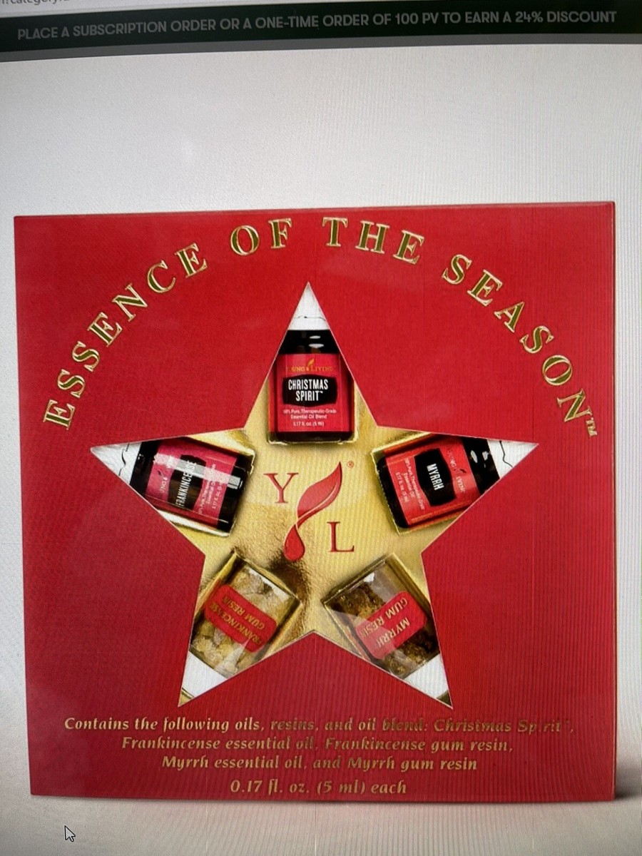 Young Living Essence Of The Season Collection Brand new and sealed