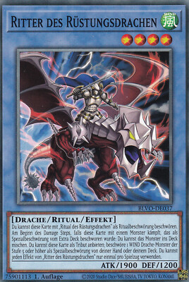 Yu-Gi-Oh! Blazing Vortex #037 Ritter Des Rüstungsdrachen Common Deutsch