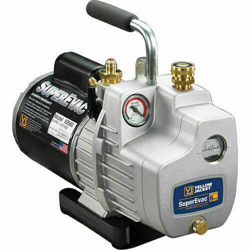 Yellow Jacket 93560 SuperEvac 6 CFM VAC Pump for sale online eBay