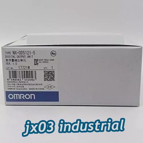 New Original Omron NX-OD5121-5 Digital Output Unit Module NXOD51215 In Box - Picture 1 of 5