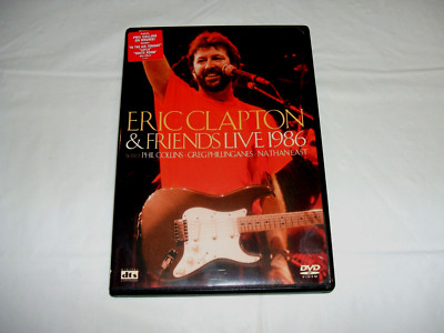 Eric Clapton & Friends Live 1986 DVD with Phil Collins Nathan East Layla NM