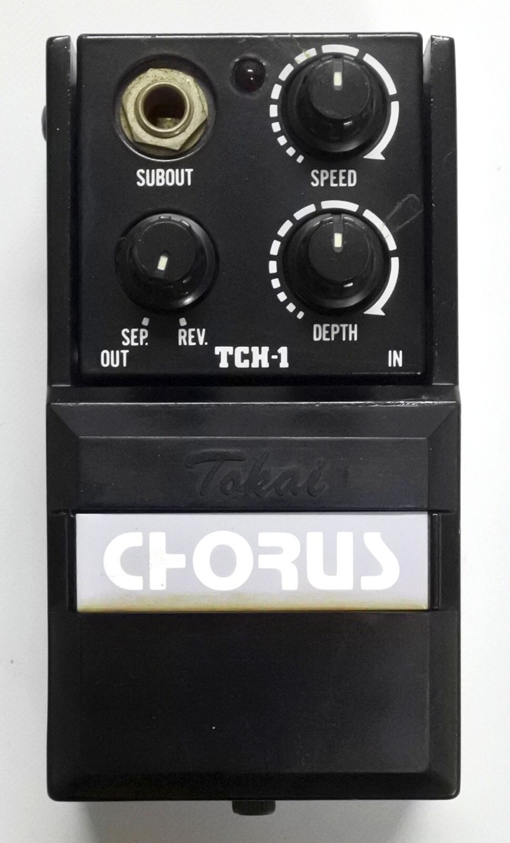 Tokai TCH-1 Chorus Guitar Effects Pedal MIJ A2 Courier or EMS 12V