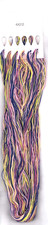 Lot of Mardi Gras Threads 150 yards  20 colors Floss Cross Stitch Embroidery