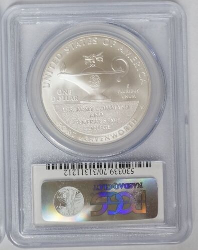 2013-W $1 5 Star Generals, Marshall, Eisenhower Profile Collection MS70. DAMAGE - Picture 2 of 2