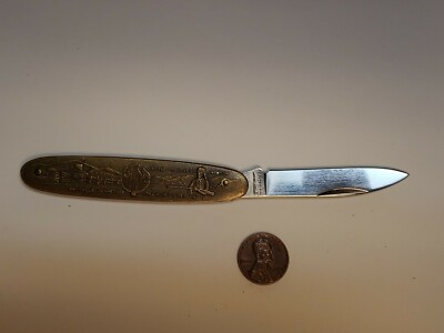 PARKER CUT CO KNIFE MADE IN JAPAN 1982 TENNESSEE WORLDS FAIR PARKER CUT CO KNIFE MADE IN JAPAN 1982 TENNESSEE WORLDS FAIR