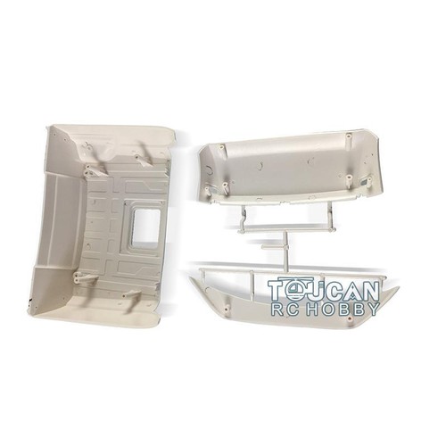 TOUCANRC 1/14 Cabin Roof Spoiler Parts for Tamiya 1851 Tractor Truck Vehicle Car - Picture 4 of 4