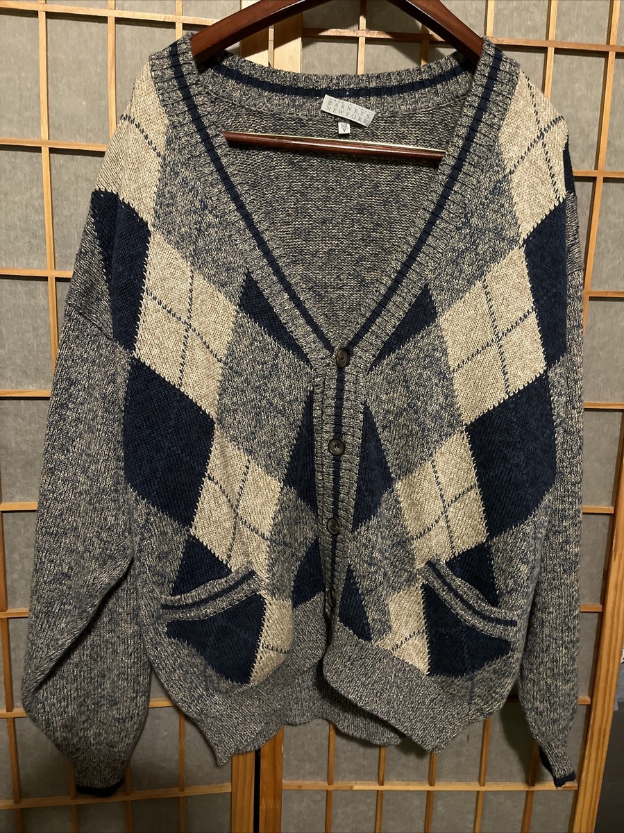 【専用】 BARNEYS NEWYORK Made in Italy Knit Barneys New York Italy Men's 100% Cotton Knit cardigan