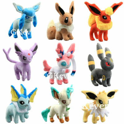 eevee evolutions plushies
