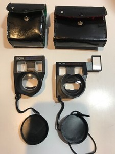 Ricoh Tele Conversion Lens TC-7 & Close-Up Adaptor CL-7 Cover Belt Camera