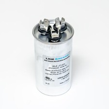 Supco Capacitor Round Dual Run 25  5 uf mfd 370/440 Volts for HVAC Motors