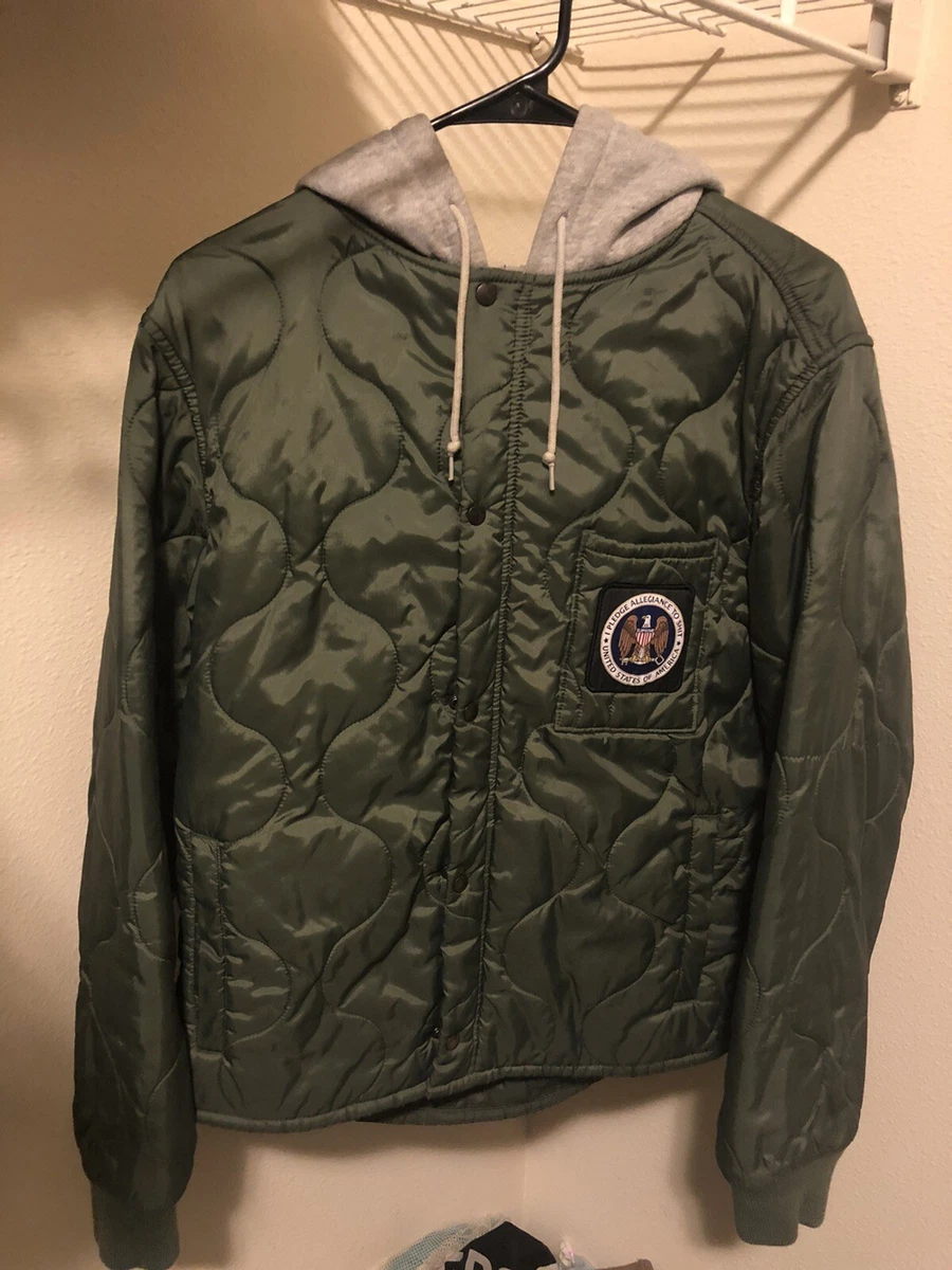 Supreme “i pledge allegiance to sh*t” Quilted Jacket Size Medium | eBay