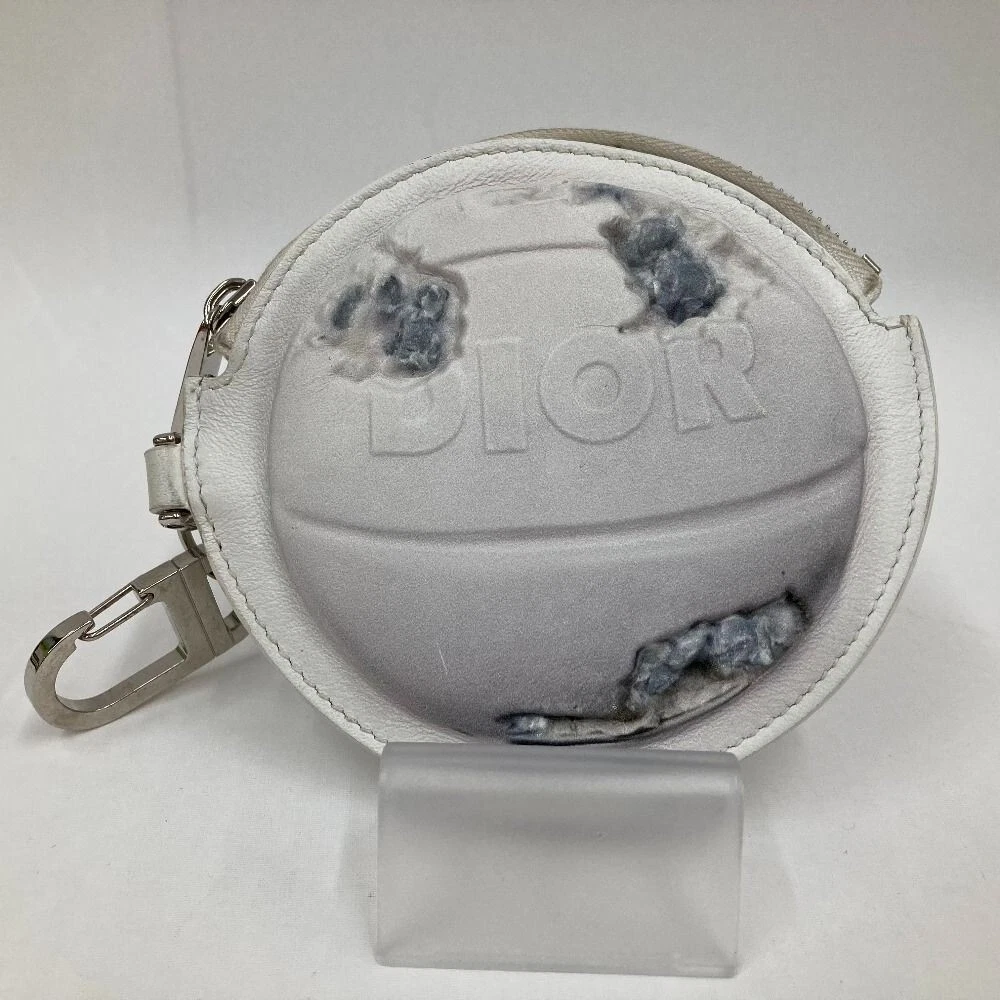 Charm zippé basket Dior Daniel Arsham blanc