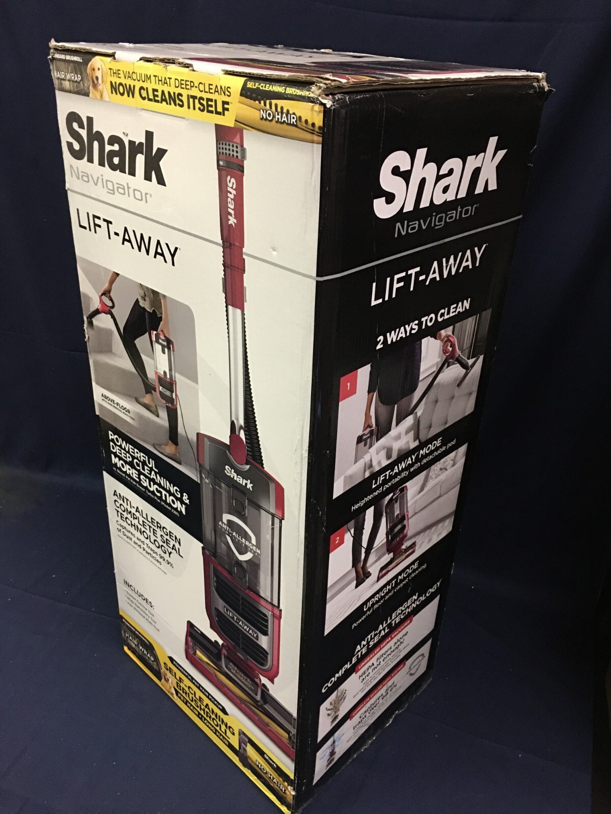 Shark Navigator LiftAway Self Cleaning Upright Vacuum Cleaner ZU561