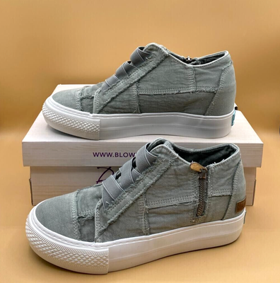 Sneaker Donna Blowfish Malibu – Tela Grigio Dolce Lavato – ZS-0650 – Taglia US 9,5 – Nuove - Foto 2