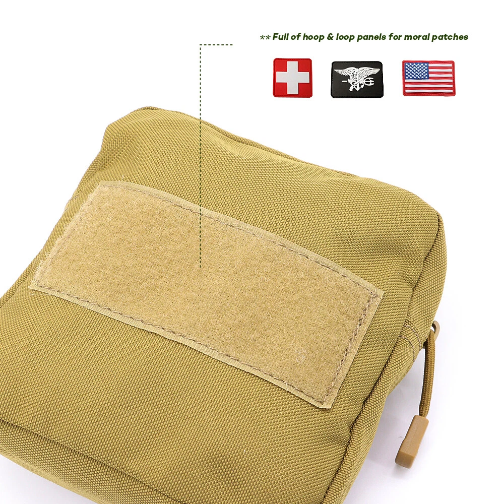 Dog Harness Saddle Bag Backpack Pouch Durable Saddlebag for Pet Tactical Vest
