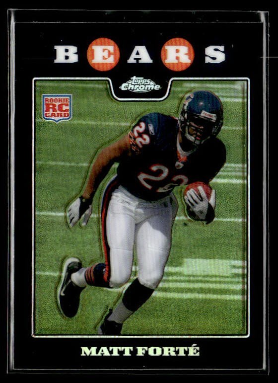 L4,087 - 2008 Topps Chrome #TC191 Matt Forte Refractor