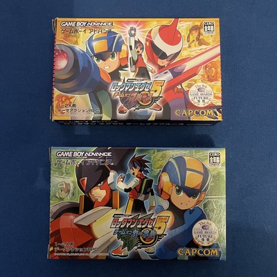 Mega Man Battle Network 5 Team ProtoMan Colonel Rockman EXE Game Boy Advance GBA