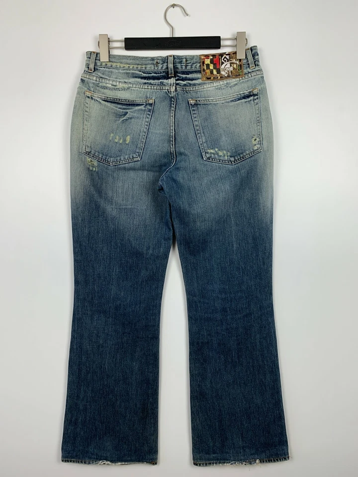 Mens Vintage Just Cavalli Flared Jeans Size 35/49 - Image 2 of 4