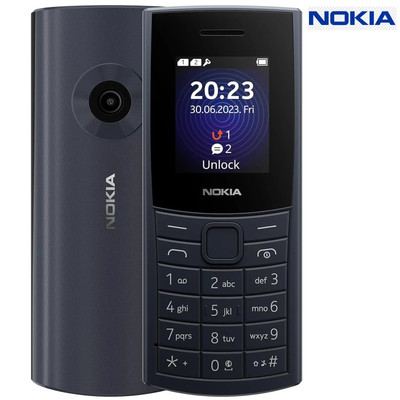 Nokia 110 4G (2024) Dual-SIM-Funktion Handy - Mitternachtsblau - Entsperrt - Neu