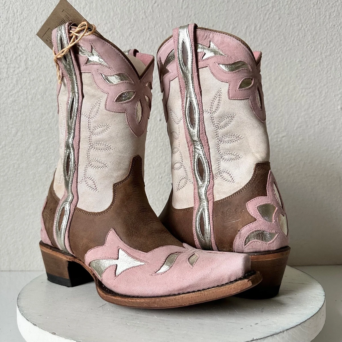 Blush colored deals ankle boots