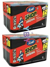 SCOTT Professional Multi Purpose Shop Paper Towels 55 Sheets Roll 24 Rolls