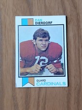 1973 Topps DAN DIERDORF Vintage Rookie Card #322 - PHOENIX CARDINALS RC