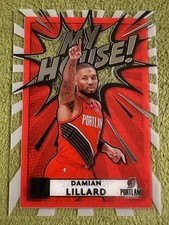 2020-21 Clearly Donruss Basketball My House Damian Lillard #4 Trail Blazers