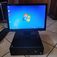 PC de bureau Windows 7 Core I5-4590 3,3 GHz RAM4 Go disque dur 500 Go HP Elit...
