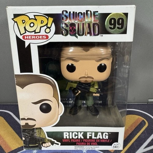 Funko Pop! Suicide Squad Series Rick Flag Vinyl Figure 99