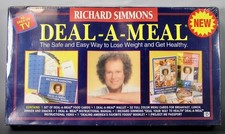 Vintage Richard Simmons Deal A Meal Complete Set New Unopened Box Weight Loss