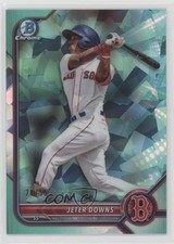 2022 Bowman Sapphire Edition Chrome Prospects Aqua 20/55 Jeter Downs 6q5