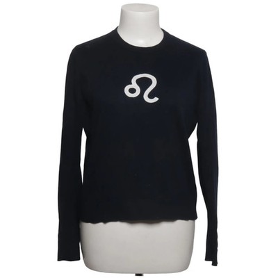 Rodier, Strickpullover, Größe: 38, Lion, Blau, Kaschmir/Baumwolle, Print #Wgp