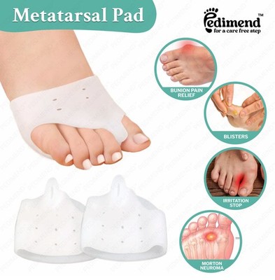 PEDIMEND  Gel Mittelfuß Pads - lindern Hühneraugen, Hornhaut, Fußballenschmerzen - UK